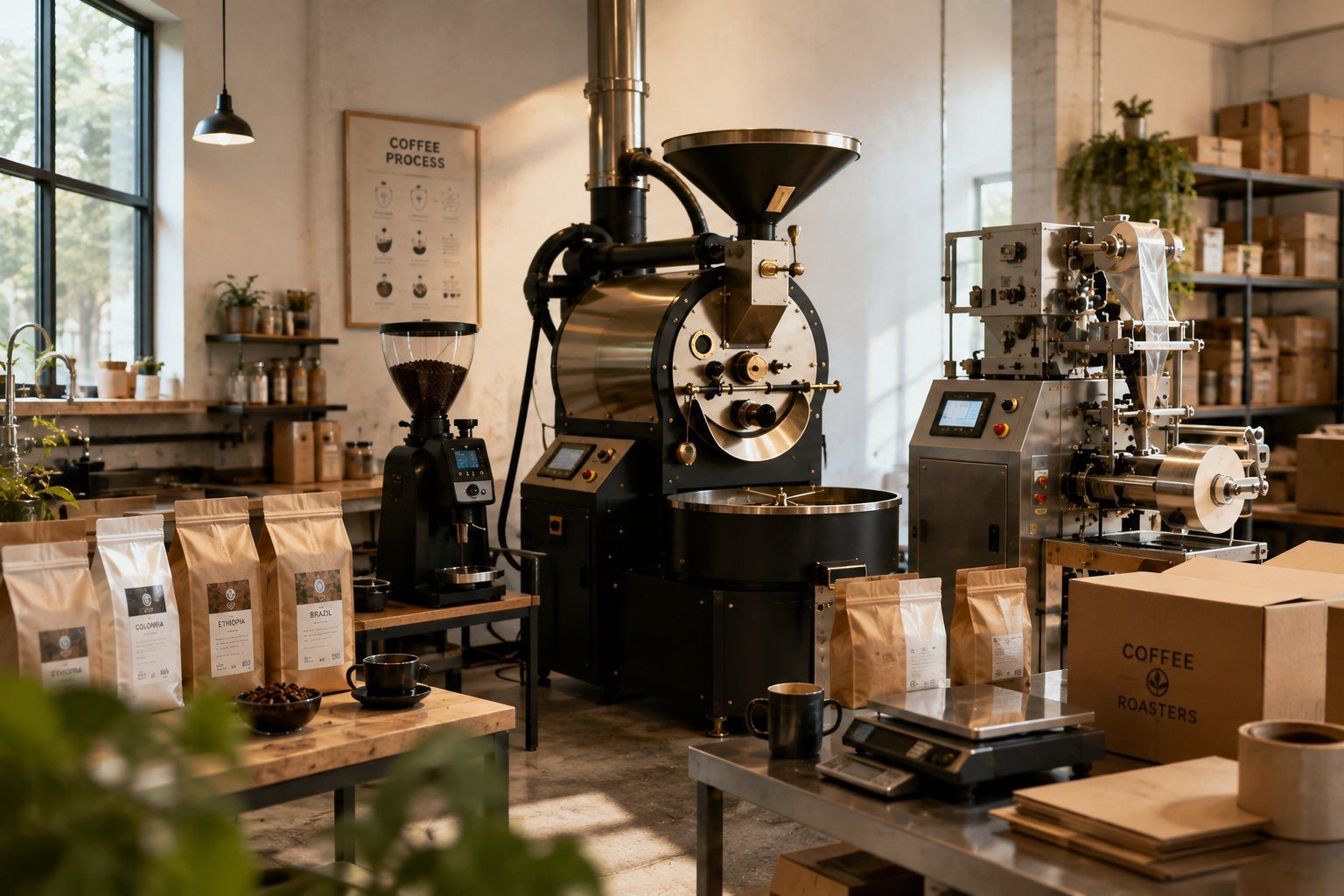 Professional coffee equipment